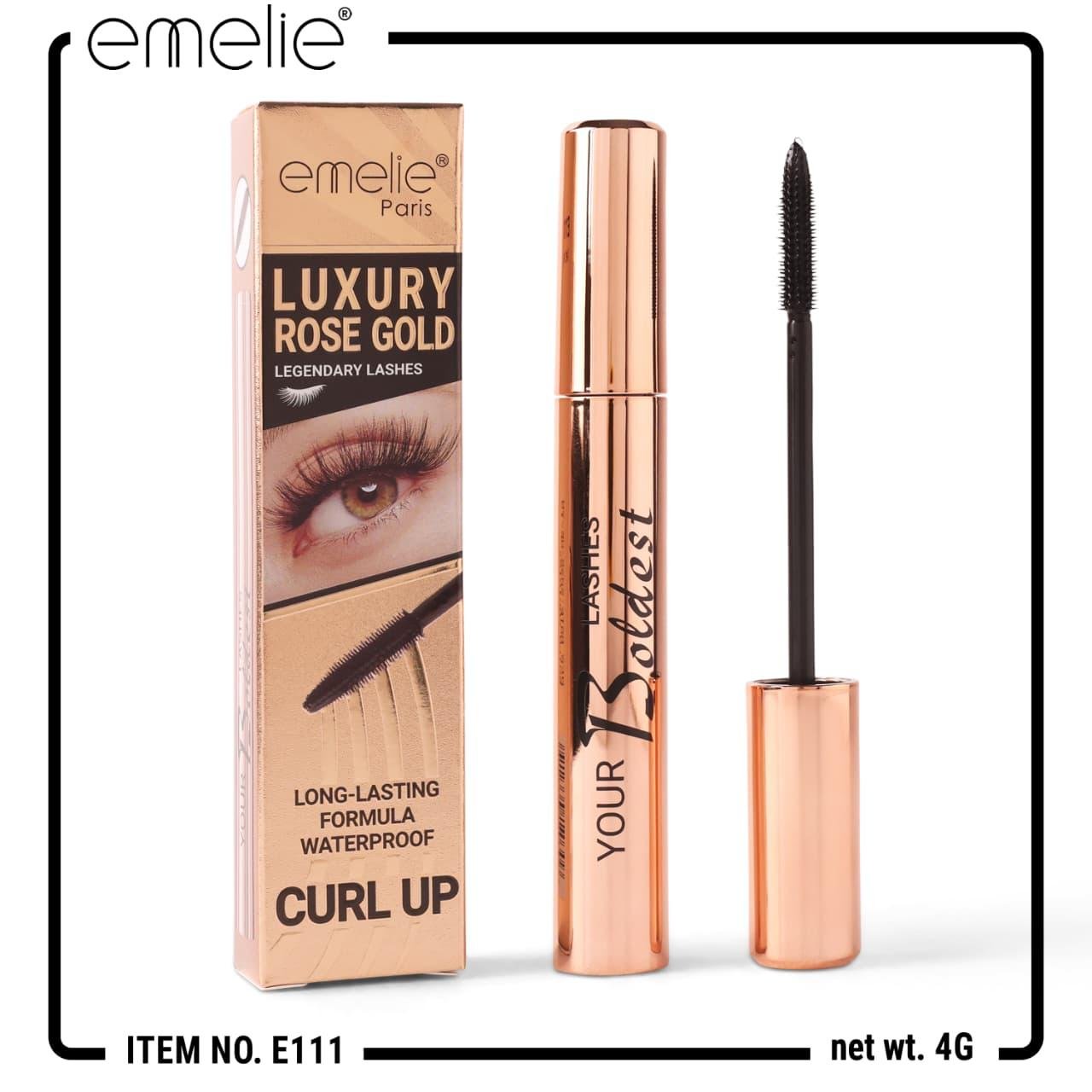Emelie rose gold mascara